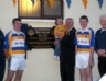 Christy Cooney with four generations of the Mc Kay family - Dan, Declan, Caitlin (in Christy's arms), Daniel and Dan senior
