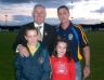 Christy Cooney with Eddie Mc Curry Caolan and Cliodhna 
